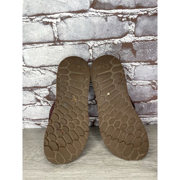 Chaco Lowdown Purple Polyester FlipFlops Beach Slide Sandals Women Sz 6M US/37EU - Picture 7 of 16